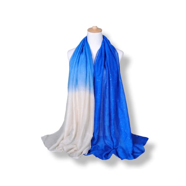 Ombre - Blue White