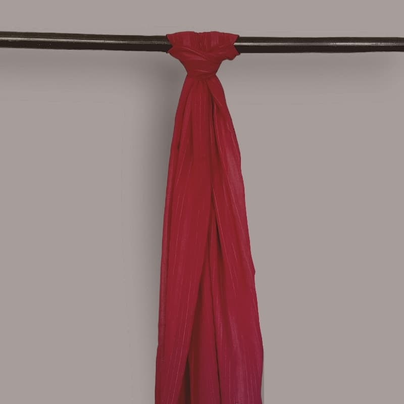 Georgette Self Lining - Red