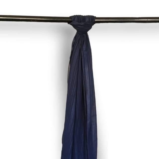 Georgette Self Lining - Navy Blue