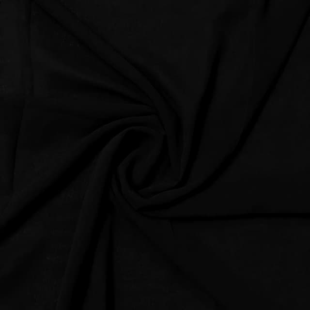 Georgette Chiffon - Black