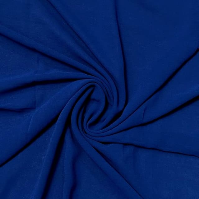 Georgette Chiffon - Electric Blue