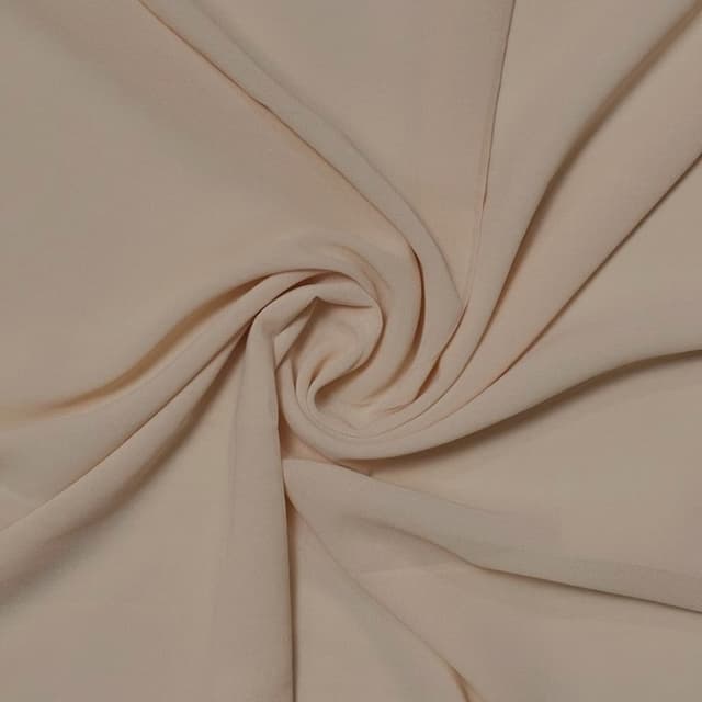 Georgette Chiffon - Oat