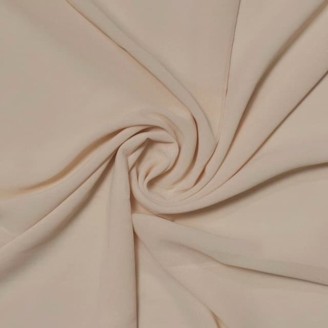 Georgette Chiffon - Butter